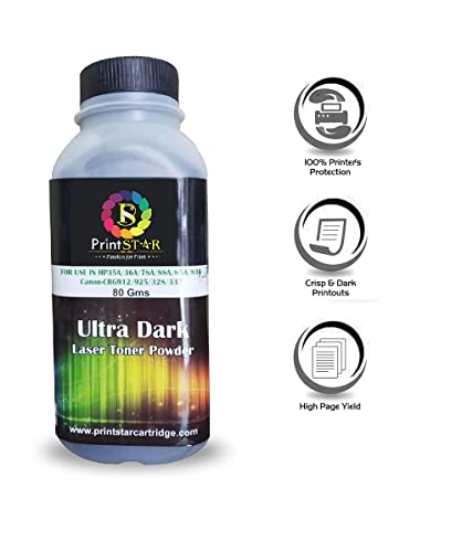 Print Star Compatible Laser Toner Powder for Canon MF244DW Digital Multifunction Laser Printer (Refil Powder- Pack of 2) - Image 3