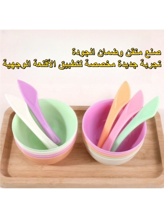 DIY Mask Kit  Beauty Mask Mixing Tools Set Pink - Image 4