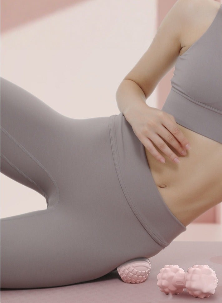 مجموعة كرات تدليك اللفافة 2 في 1، بكرة تدليك نقطة الزناد لتخفيف آلام القدم والرقبة والكتف. أداة مثالية لتنشيط العضلات العميقة والاسترخاء اليومي. - Image 4