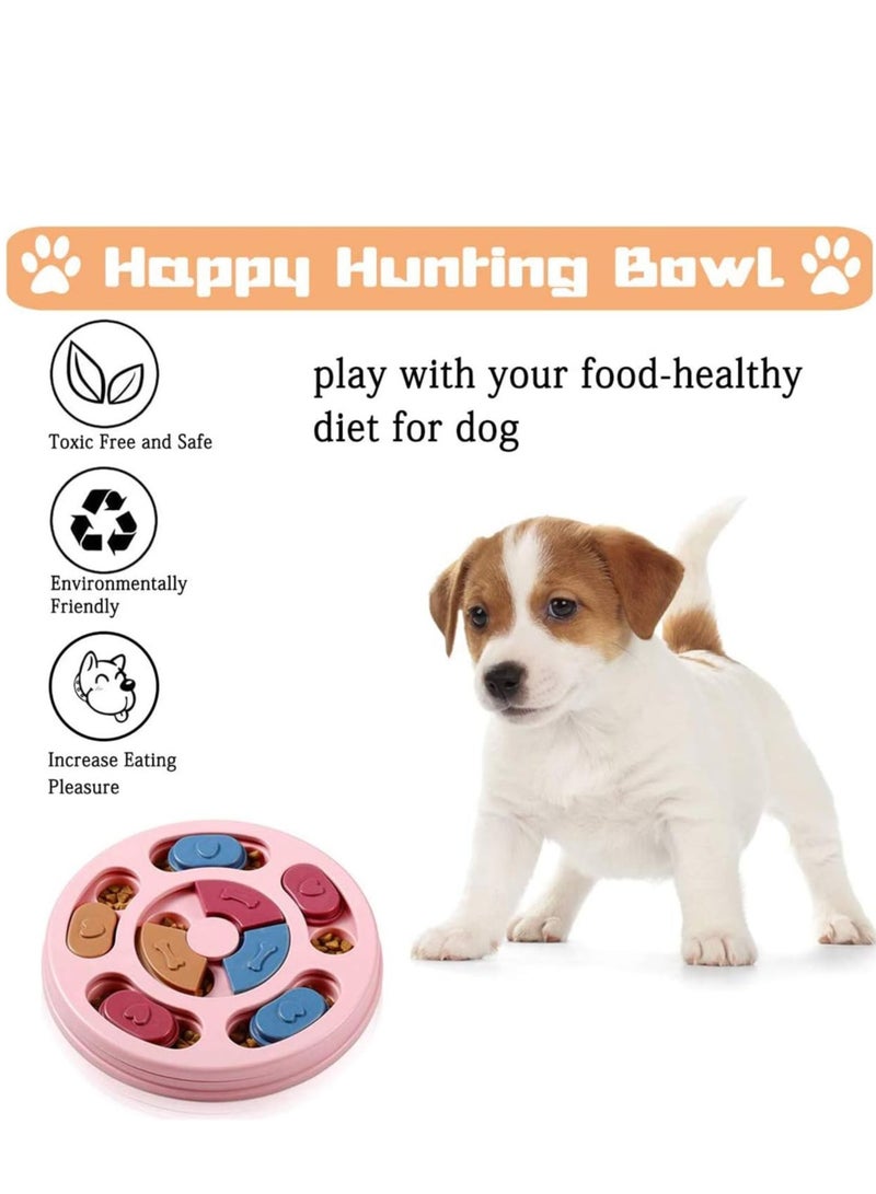 MIXDE Dog Puzzle Toys, Dog Enrichment Toys for Large Medium Small Smart Dogs, Mentally Stimulation Toys for Dogs Cats, Interactive Dog Toys, Dog Treat Toy, Puzzle Feeders for Puppy (Pink)  - Image 3