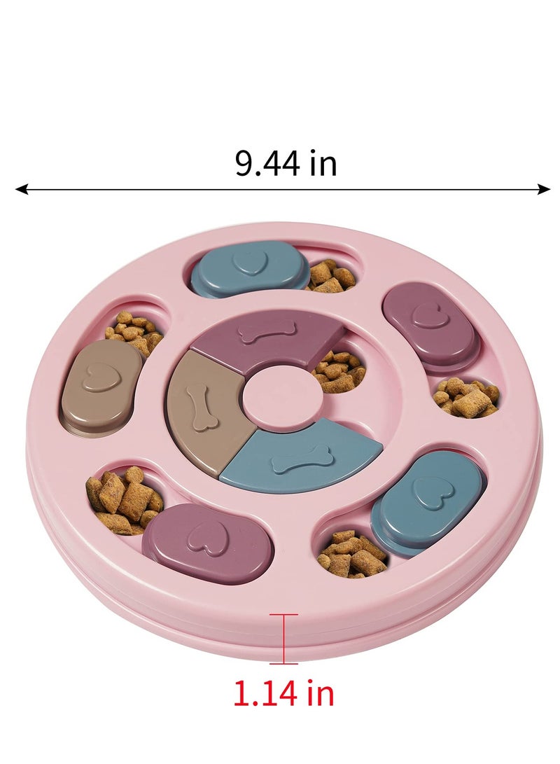 MIXDE Dog Puzzle Toys, Dog Enrichment Toys for Large Medium Small Smart Dogs, Mentally Stimulation Toys for Dogs Cats, Interactive Dog Toys, Dog Treat Toy, Puzzle Feeders for Puppy (Pink)  - Image 5