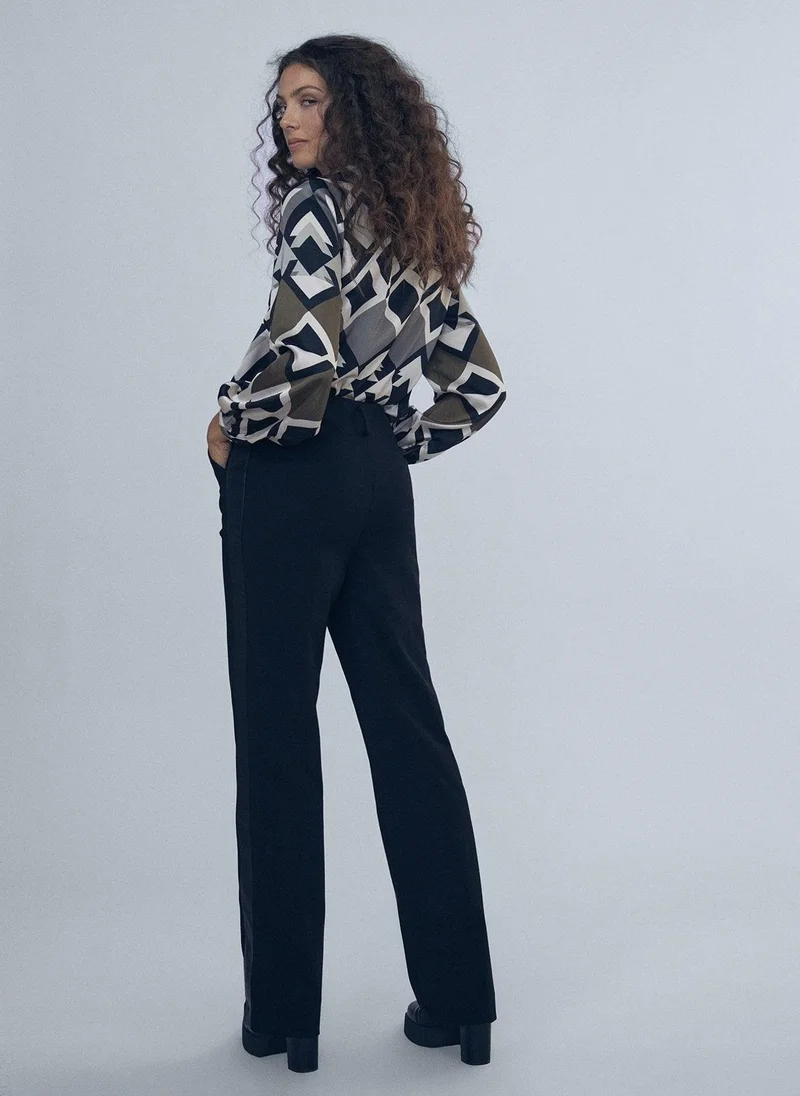 Lola Casademunt Faux leather trousers