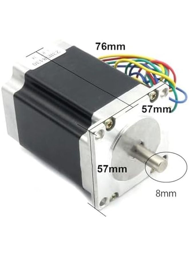 Nema 23 Stepper Motor 1 8 Degree 57mm 3A 1 8Nm 4 Wire 8mm Shaft CNC Machine - Image 4
