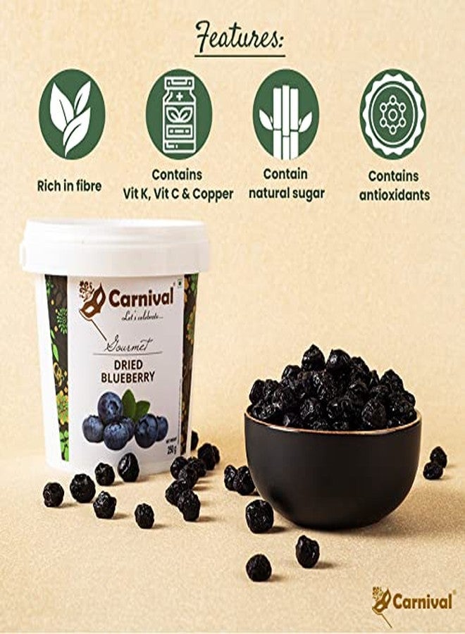 Carnival Dried Cranberry & Blueberry Combo of 2 (each 250g)| Healthy Snacks | Whole Premium Dried Berries | Dryfruits | Antioxidant Rich - Image 5