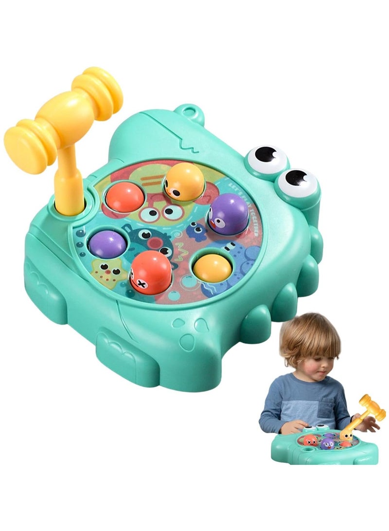 Mdikawe Hammer & Pounding Toys, Whacking Game Mole Toys | Alligator Shape Kids Hammer Toy,Whack a Mole Toy for Kids, Educational Developmental Pounding... - Image 1