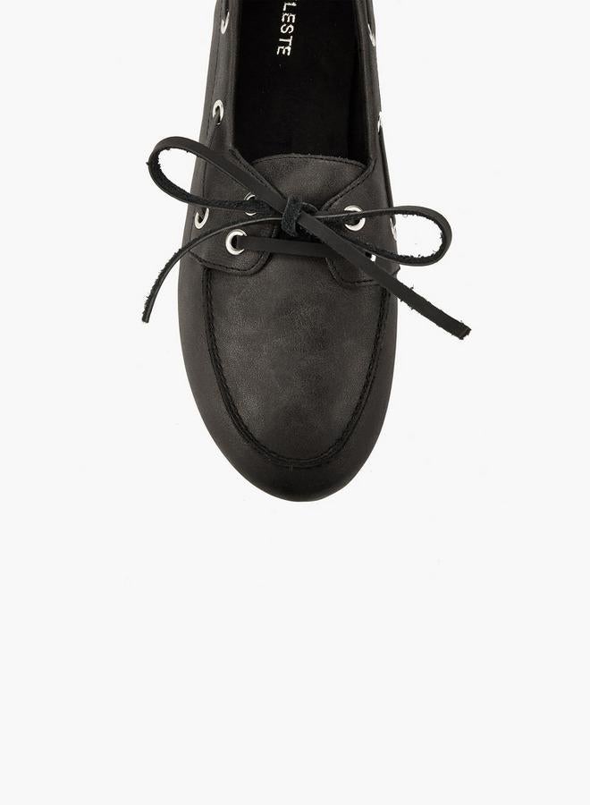 سيليست حذاء نسائي سهل الارتداء بتفاصيل رباط - Image 4