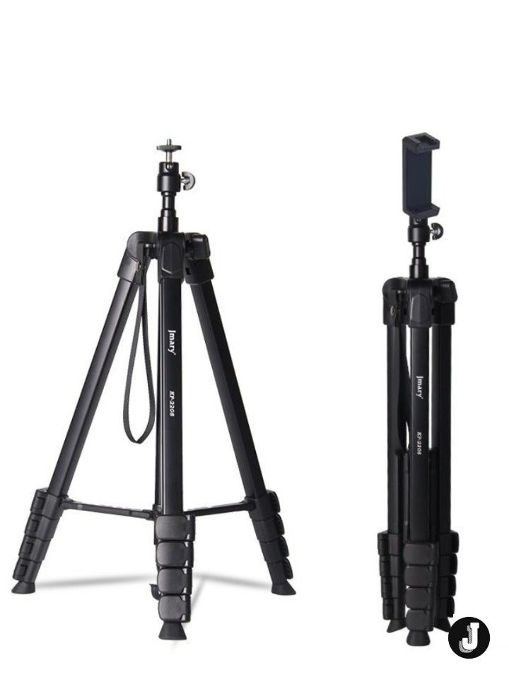 JAJEEK Upgraded Multifunctional Tripod for Mobiles, Ring Lights & Cameras – Perfect for Vlogging, Photography, and Live Streaming, Adjustable, Stable, and Versatile Design  - Image 1