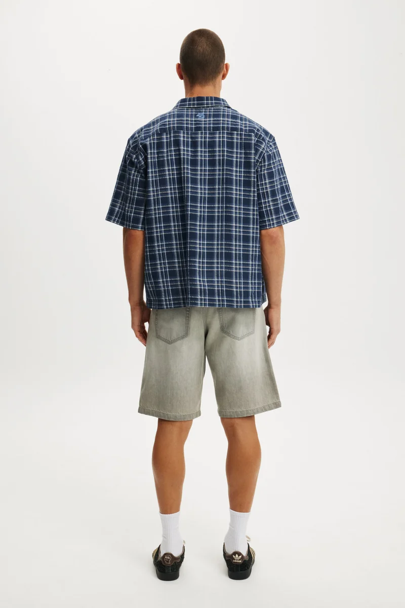Cotton On  BAGGY DENIM SHORT for Men | Best Price UAE