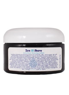 Living Libations  Organic Zen Shave Lotion  Natural Wildcrafted Vegan Clean Beauty 4 oz  120 ml
