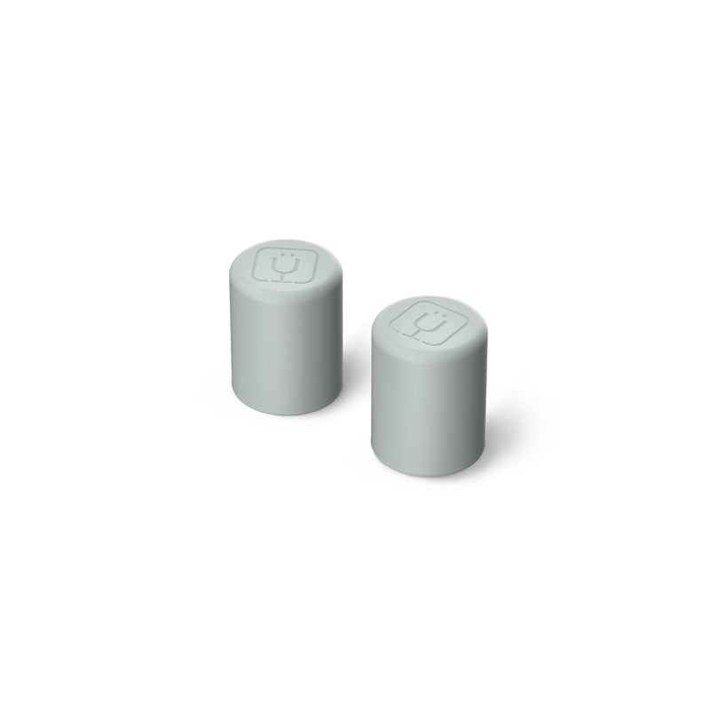BrÃ¼Mate Magnetic Straw Caps | Silicone Straw Topper 2-pack | Dust & Dirt Resistant | Compatible with All Era and Resa Tumblers (Sage) - Image 1