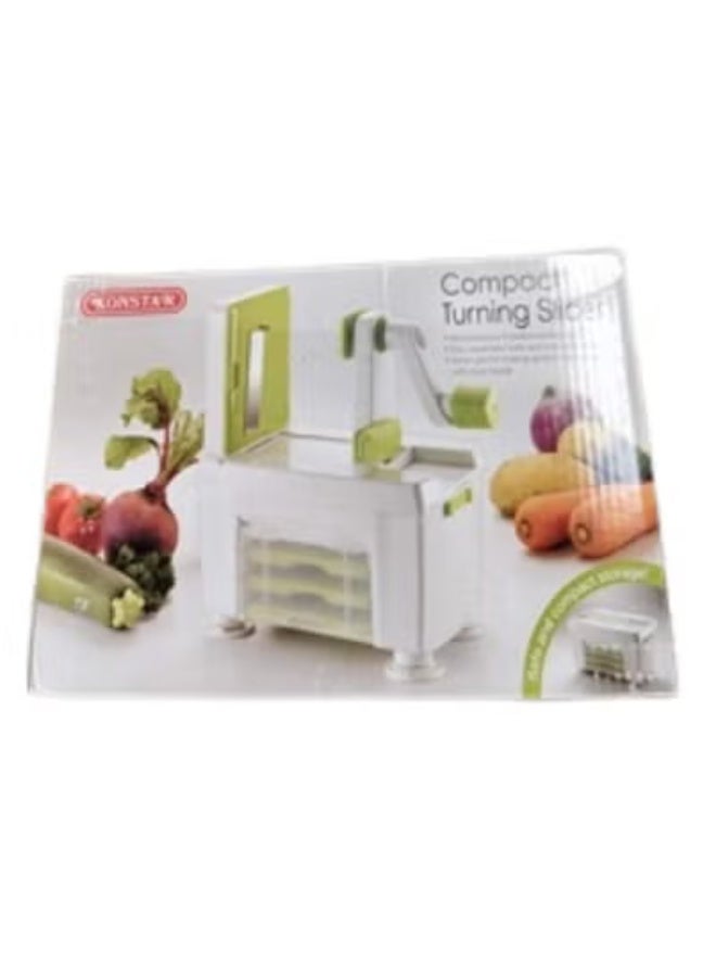 Multi-Functional Vegetable Slicer – Spiral & Various Cutting Styles  - Image 2