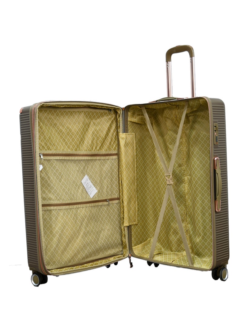 MORANO - Morano Hard-Side Travel Back Luggage Trolley Set, 4 Pcs - - Image 1