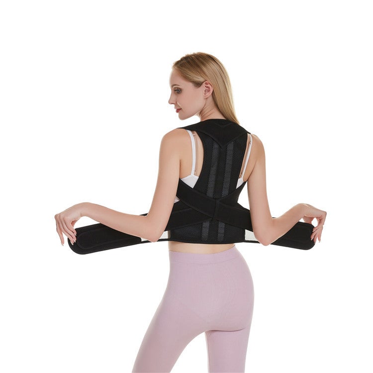 Adult Abdominal And Back Fixation Belt For Men And Women Spine Posture Correction Belt With Support Plate Camelback Correction Belt - Image 3