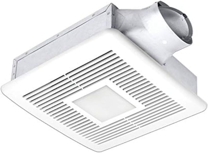 BREEZ Delta BreezSlim SLM80110DLED Adj High Speed 80110 CFM Dual speed FanDimmable LED Light 78W142W 0412 Sones - Image 1