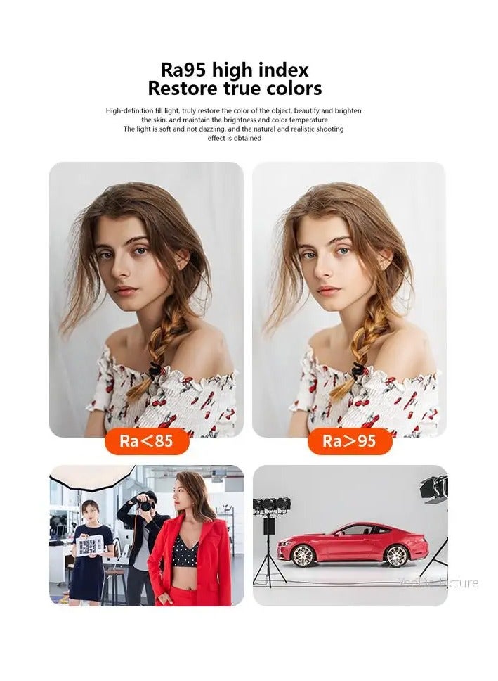 Loquat SL200BI LED Photography Light 3200K/5600K Switchable Professional Photo Studio Spotlight Photography Lighting Bowens Mount - Image 3