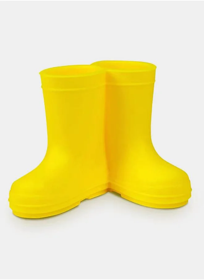 Styli Yellow Boots Shaped Pen Holder