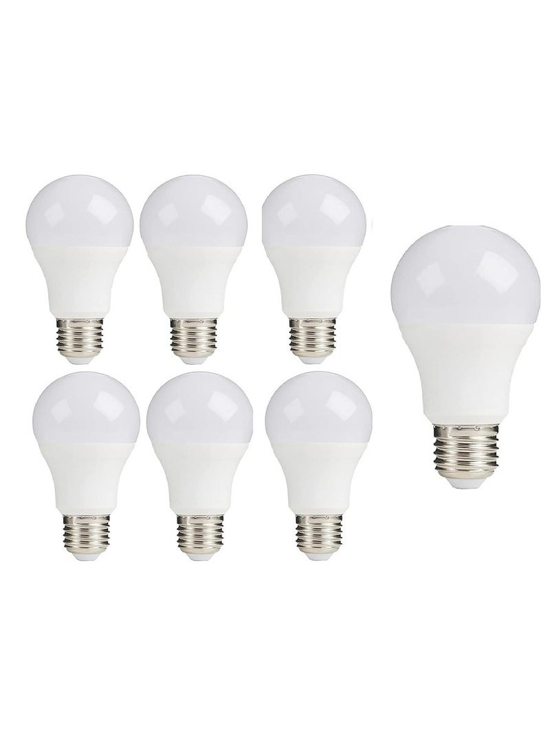 LED bulb 9 watts - E27 screw cap - provides all lighting uses inside the house - (yellow light) (7), 9.0 watts  - Image 1