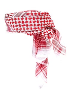 Generic Ghatra Cap White/Red  - Image 2