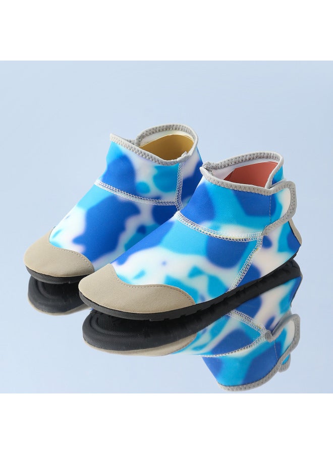 Summer Beach Swimming Shoes For Men And Women, Quick-drying Non-slip Water Shoes And Socks For Adults, Mid-calf Shoes For Couples To Play In The Water At The Beach