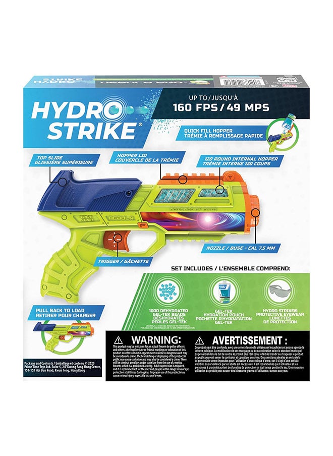Hydro Strike Nebula Pro Spring-Powered Gel Bead Blaster