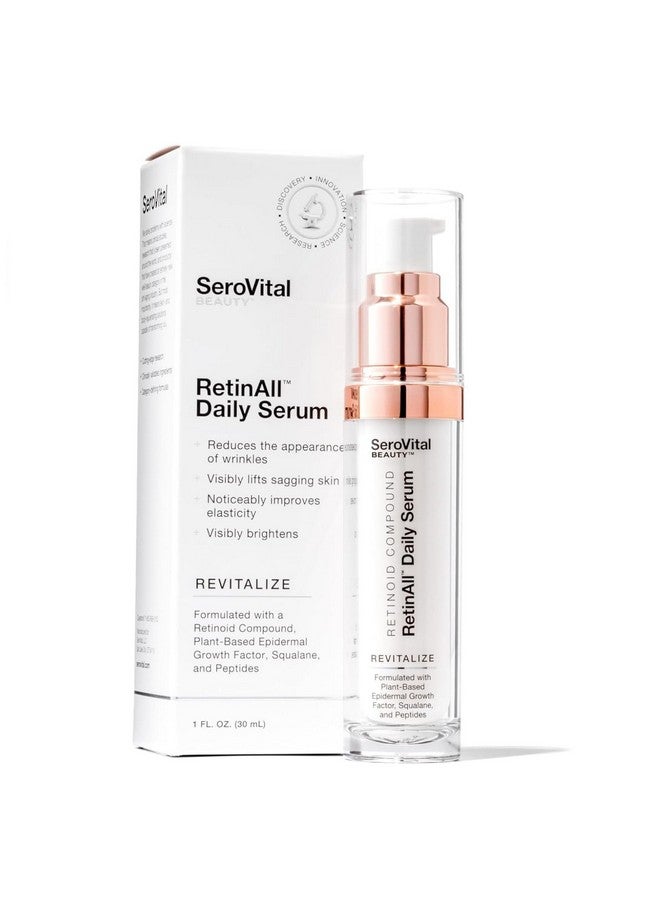 SeroVital Beauty RetinAll Daily Serum - Redefining Retinol - Retinoid Skin Serum - Anti Wrinkle Face Serum for Women, 1 oz - Image 1