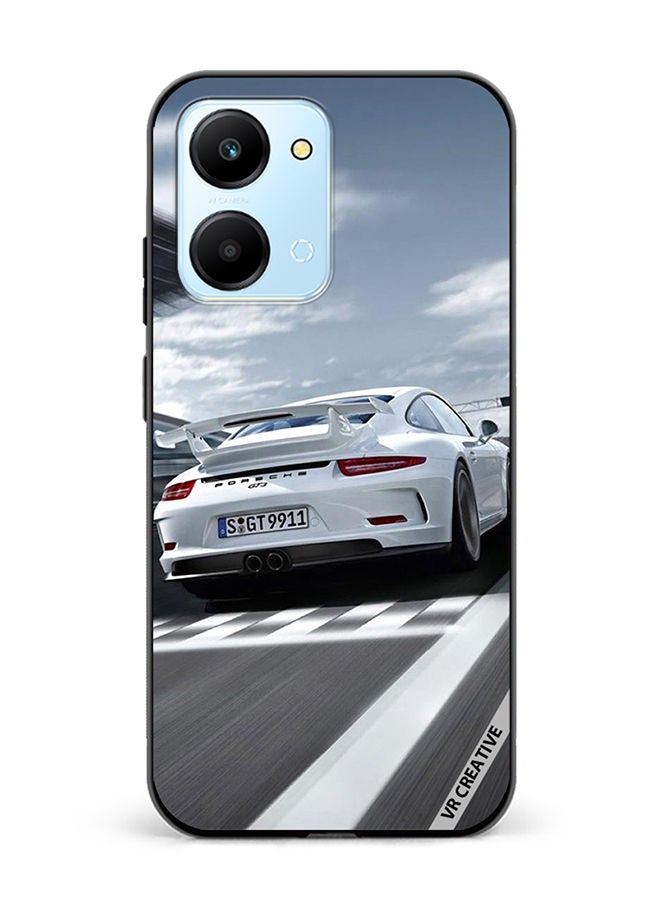 VR CREATIVE Protective Case Cover For Honor Play7T Porsche 911 Design Multicolour - Image 1