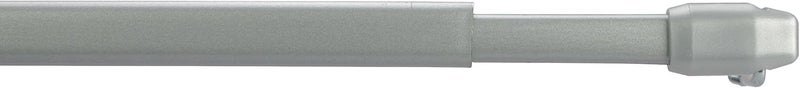 Gardinia Curtain Rod, Metal/Plastic, Silver Colour, 40-65 cm, 1231 - Image 3