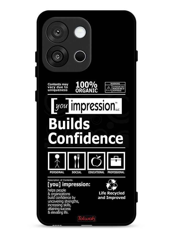 Tolwak OnePlus 13T Protective Case Cover Builds Confidence Sticker - Image 1
