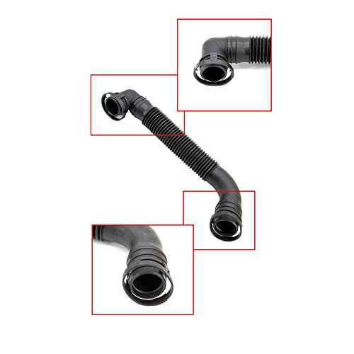 CNUPSM Air Pump Air Filter Hose 1J0131128 Compatible With VW BEETLE GOLF JETTA 1998-2005 2.0L - Image 3