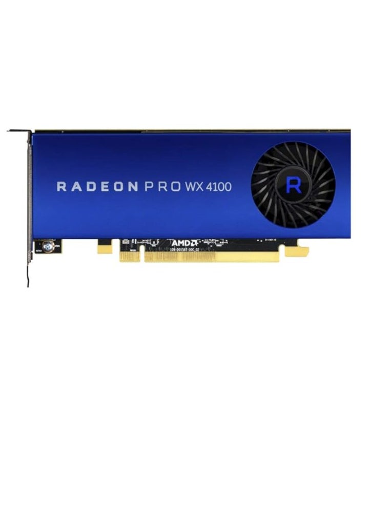 ماركة غير محددة - AMD - بطاقة رسوميات Radeon Pro WX 4100-4GB GDDR5، PCIe 3.0، 4x Mini-DisplayPort - Image 1
