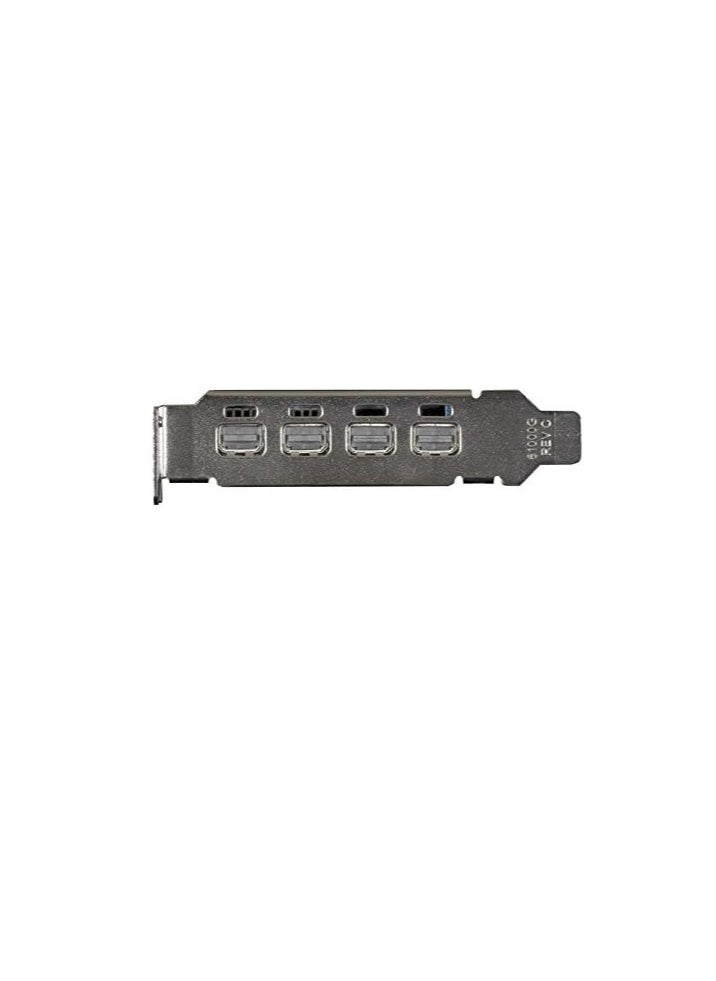 ماركة غير محددة - AMD - بطاقة رسوميات Radeon Pro WX 4100-4GB GDDR5، PCIe 3.0، 4x Mini-DisplayPort - Image 1