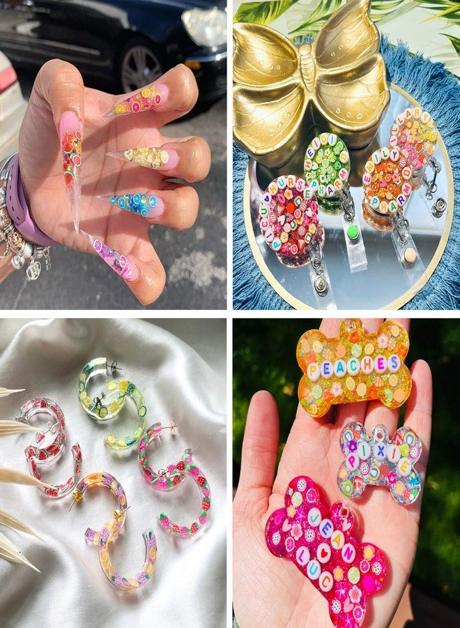 Spritewelry 70G Clay Slime Charms Fruit Nail Slices Assorted Strawberry Art Nail Patches No-Hole Slices Phone Charms for Nails Art Fashion Cellphone Decoration - Image 4