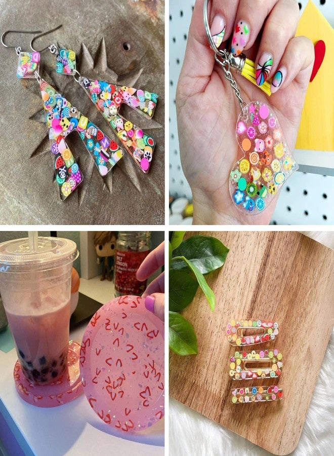 Spritewelry 70G Clay Slime Charms Fruit Nail Slices Assorted Strawberry Art Nail Patches No-Hole Slices Phone Charms for Nails Art Fashion Cellphone Decoration - Image 3