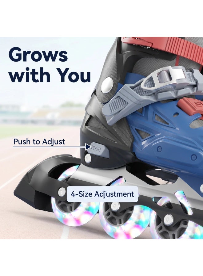 sway Roller Skate Shoes for Kids Adjustable Inline skates for Boys and Girls Beginners - Image 3