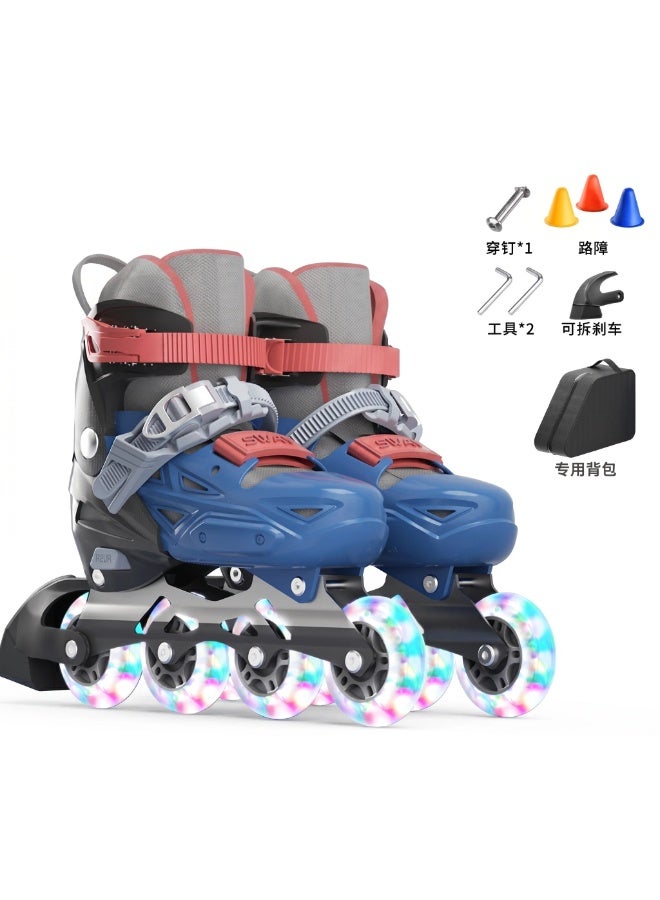 sway Roller Skate Shoes for Kids Adjustable Inline skates for Boys and Girls Beginners - Image 1