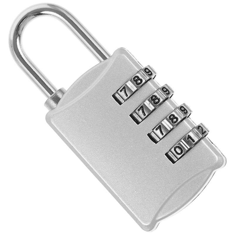 Tactile Button Combination Padlock For Locker Metal Anti Theft Security Lock Outdoor Use - Image 2