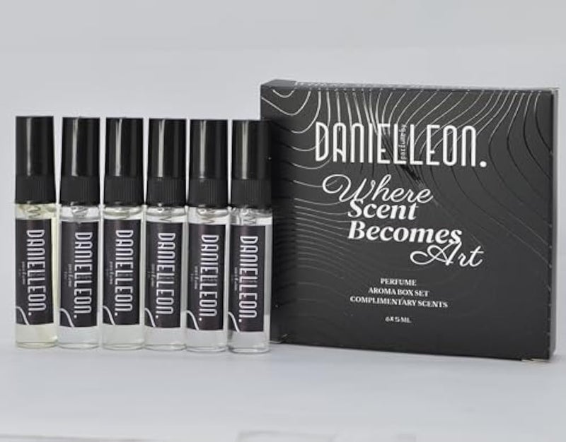 Daniel Leon DL-MP2 Men’s Perfume Discovery Set | 6 × 5ml Tester Spray | Inspired Fragrances for Every Occasion | Daily, Fresh & Night Scents | Premium Travel Size Collection - Image 1