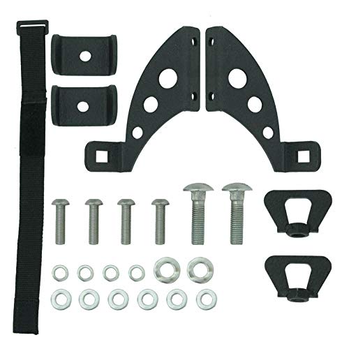 Wocch Hi Lift Jack Mount Hood Hinge/Door Hinge Mounting Bracket High Lift Jacks Accessories for Jeep Wrangler JK JKU JL JLU 2007-2026 - Image 1