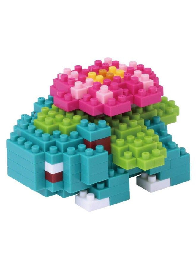 Nanoblock 2 Sets Bundle Venusaur (Fushigibana In Japan) And Blastoise (Kamex In Japan) Adjustable Pokemon Characters (Japan Import) - Image 3