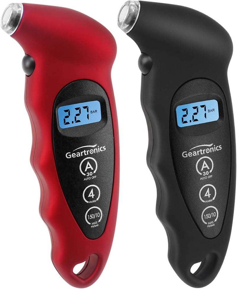 Geartronics Digital Tire Pressure Gauge - 2 Pack - Image 1
