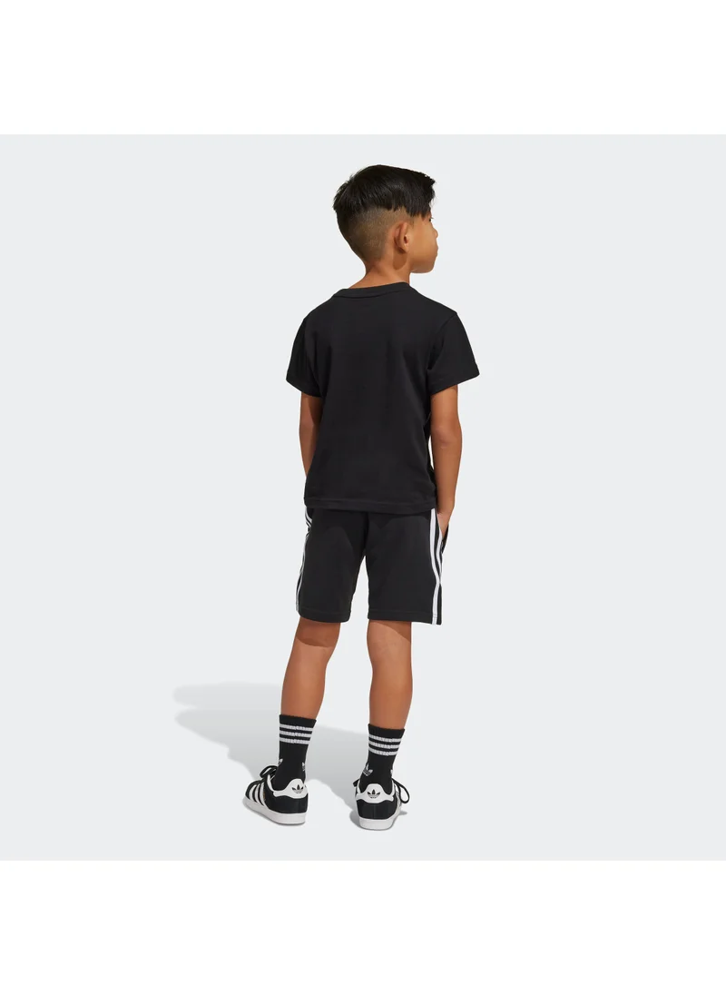 اديداس اوريجينالز Kids Adicolor Shorts And T-Shirt Set