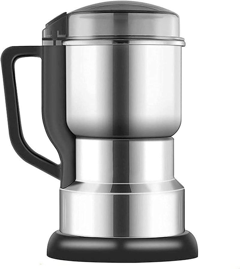 Electric Spice Grinder Coffee Bean Grinder Stainless Steel 250W 400g 4 Sharp Blades