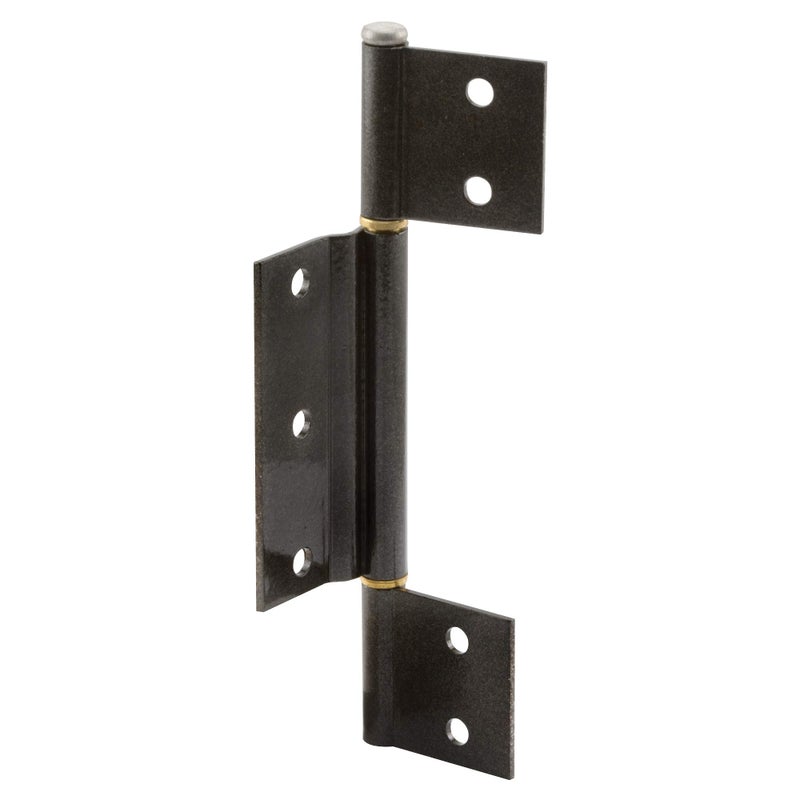 PrimeLine K 5153 Screen Door Hinge 18 In Offset Center Leaf Florida Brown Finish Single Pack