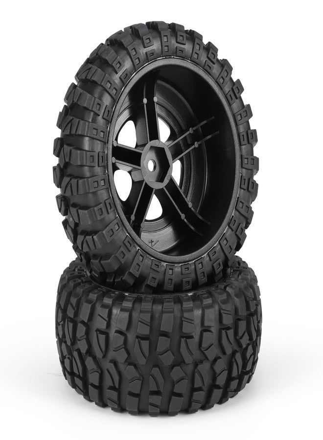 HAIBOXING إكسسوارات سيارات هايبكسينغ RC الإطارات، قطع غيار عجلات كاملة بمقياس 1/12 لسيارة RC باجي 2 قطع تنطبق على HBX 905 12815 (90140) - Image 4
