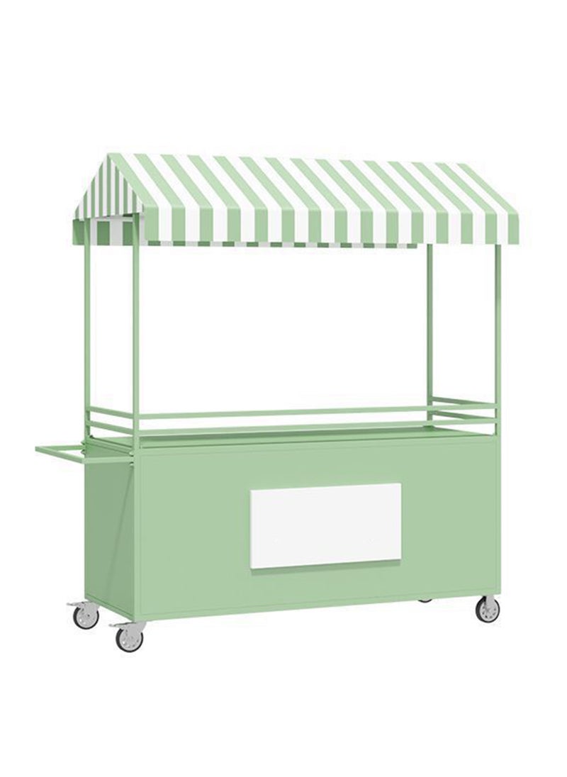 Sharpdo Outdoor Event Catering Carts Street Stall Carts 100*60*190cm  - Image 1