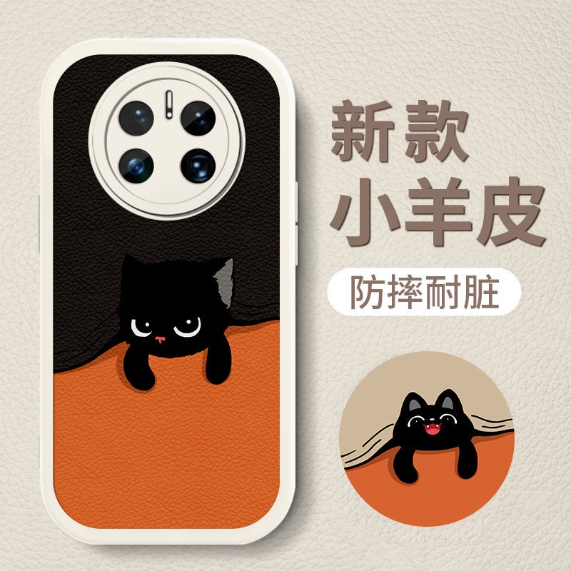 For Huawei mate60pro Phone Case New Mate 50 Cartoon Niche mate40pro Silicone Protective Case - Image 4