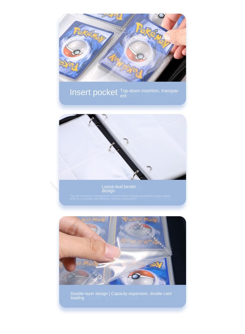 900 pcs Pokemon Cards Collectors Holder For Children Collection Game Card Book Playing Trading Card Portable Case For Kids  - Image 5