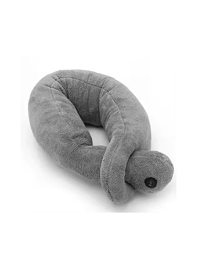 DANUBE HOME Danube Home Elixir Wrap Around Neck Massager Grey 89x11x9cm | Fleece + PP + Cotton Neck Massager