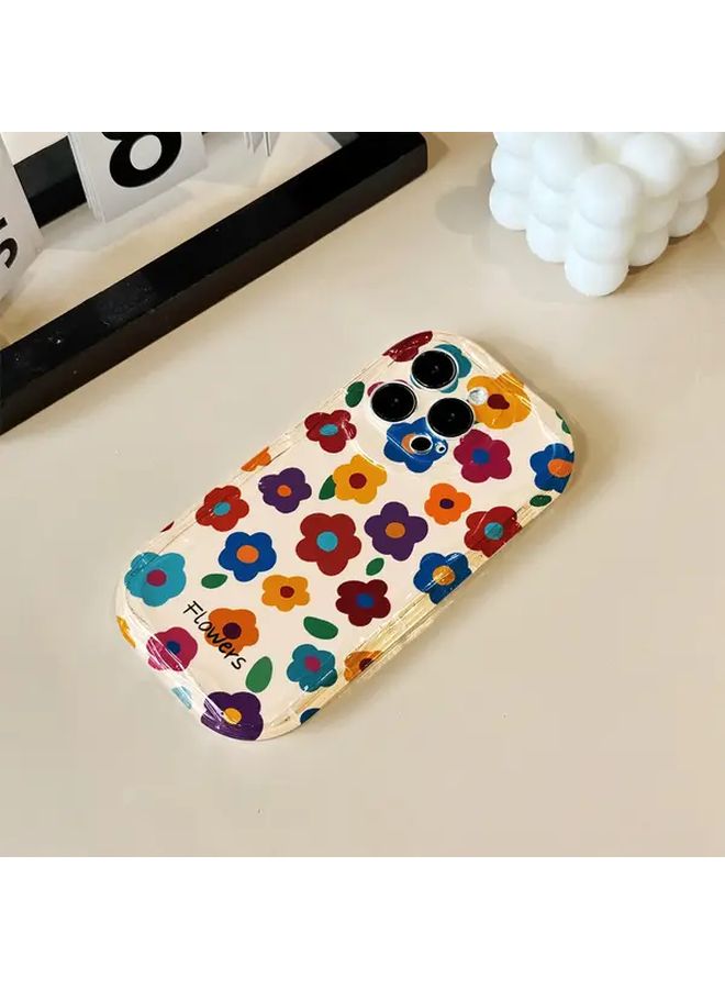 Floral Pattern Phone Case For iPhone 8 Plus Mixed Color 3 Elegant Gift - Image 4