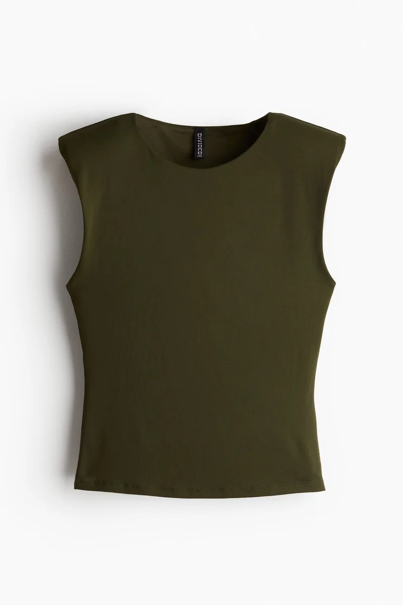 H&M Shoulder-Pad Vest Top